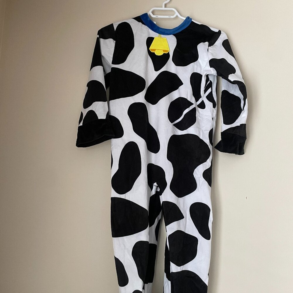 Child Unisex Cow Costume Jumpsuit